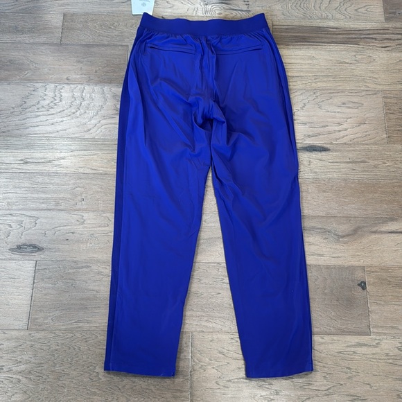 NWT Athleta Brooklyn Lined Tapered Mid Rise Jogger Pant Noble Blue Size 4 - Picture 9 of 9